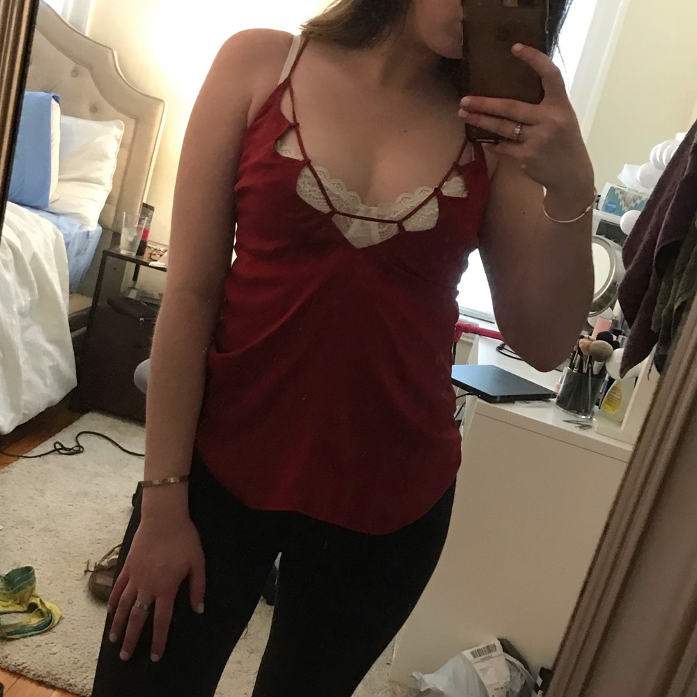 Nasty Gal silky tank